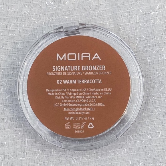 Moira signature bronzer - warm terracotta - Picture 4 of 4